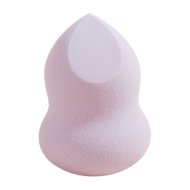 Éponge cosmétique en forme de goutte d'eau violette élégante à coupe angulaire, se fond sans effort avec des sous-tons chauds. La mousse à haute densité garantit une performance durable. Disponible en gros auprès d'un fournisseur certifié.