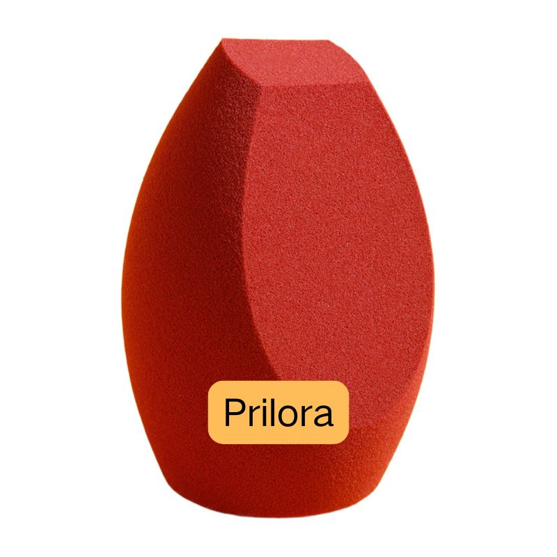 Éponge de maquillage rouge cerise profond avec prise en main contourée offre une résistance aux taches et un mélange de niveau professionnel. La forme ergonomique s'adapte naturellement à la main pour des coups contrôlés. Fournie par une usine certifiée GMP de sponges cosmétiques.