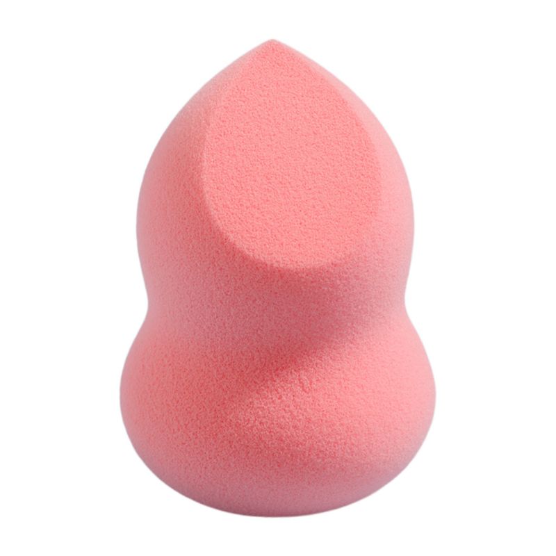 Éponge de maquillage en forme de goutte angulaire de couleur pêche douce, se fondant parfaitement dans la peau grâce à sa mousse à haute densité. Idéale pour l'application de fond de teint et d'anticernes. Prix direct usine disponible.