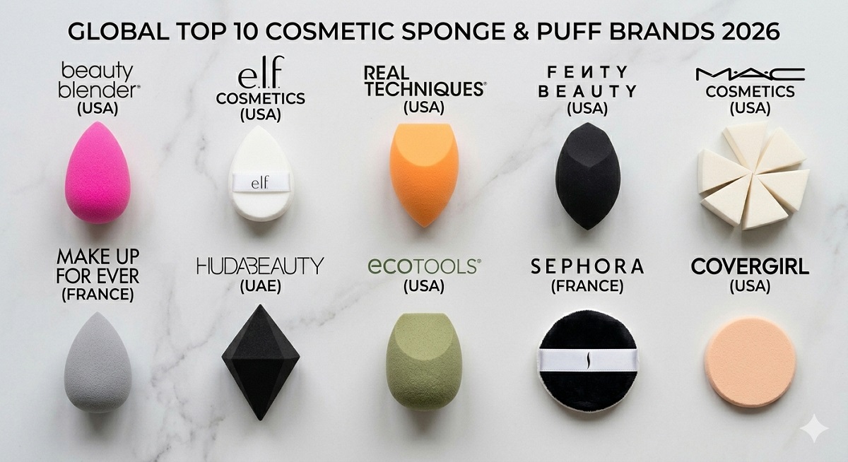 Top 10 des marques d'éponges de maquillage Top 10 des marques d'éponges de maquillage
