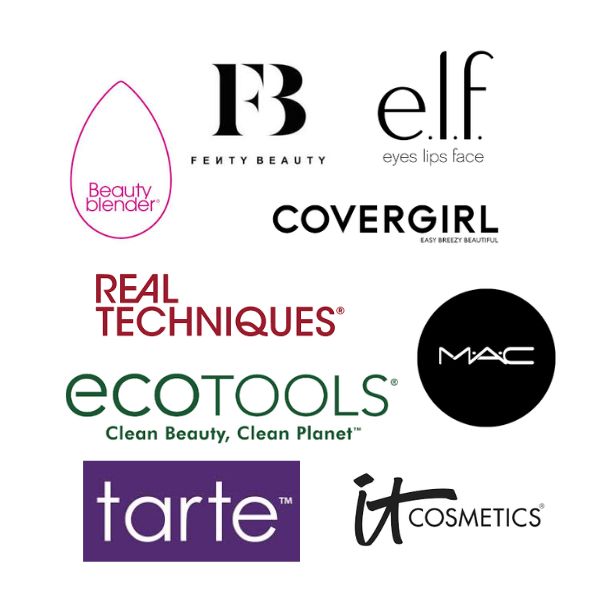 Top 10 des marques françaises d'éponges et de moufles cosmétiques
