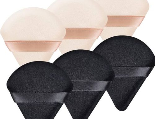 Éponge de maquillage en triangle